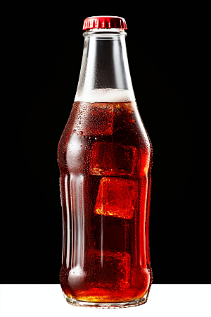 可乐碳酸饮料卡路里摄影图
