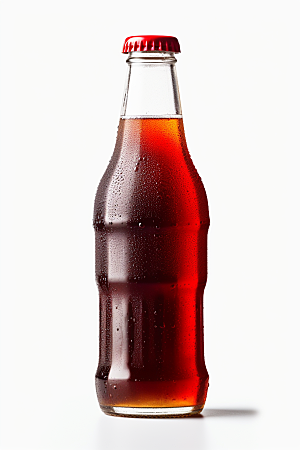 可乐饮品气泡水摄影图
