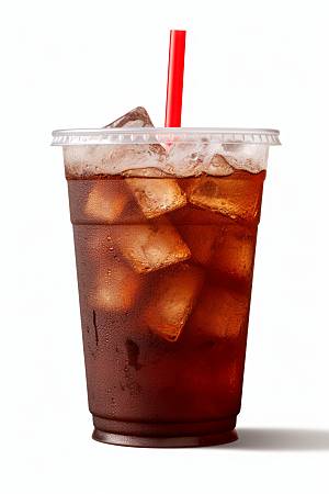 可乐糖分红色摄影图