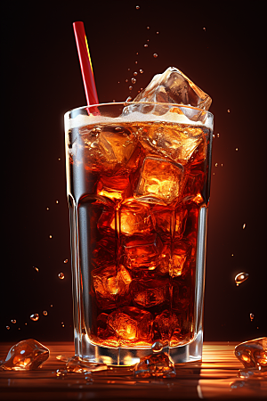 可乐碳酸饮料饮料摄影图