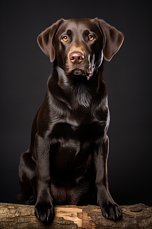 拉布拉多高清导盲犬摄影图