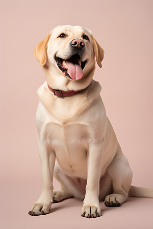 拉布拉多写真导盲犬摄影图