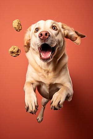 拉布拉多导盲犬高清摄影图