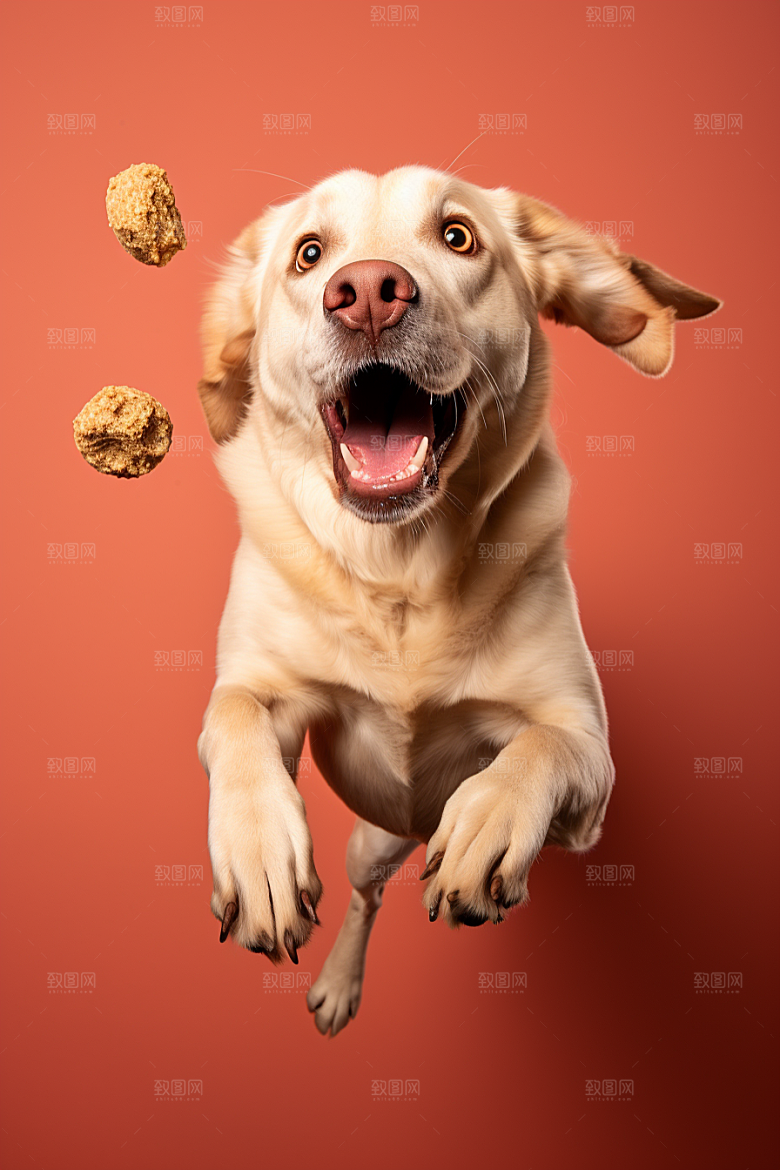 拉布拉多导盲犬高清摄影图