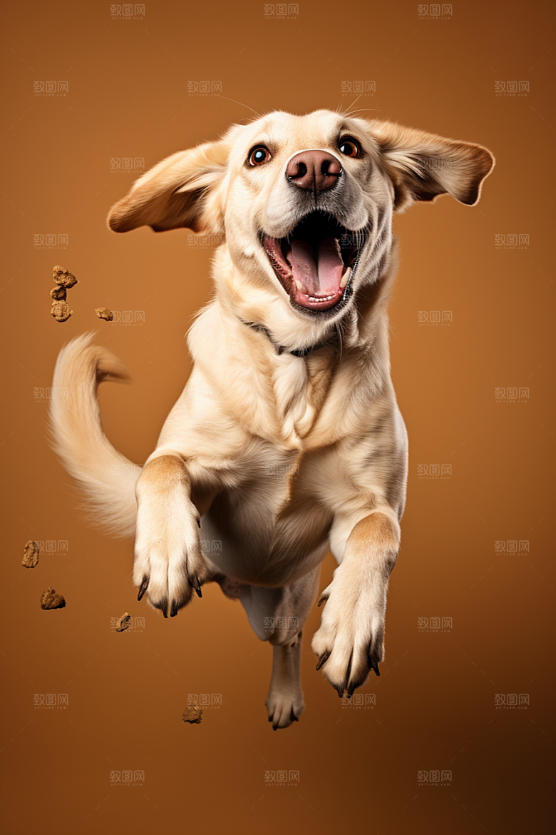 拉布拉多导盲犬伴侣摄影图