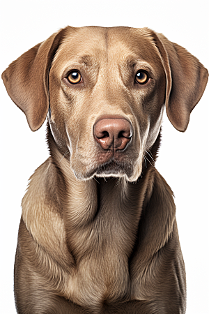 拉布拉多导盲犬动物摄影图