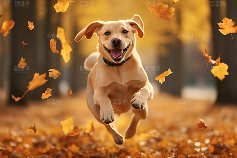 拉布拉多导盲犬高清摄影图