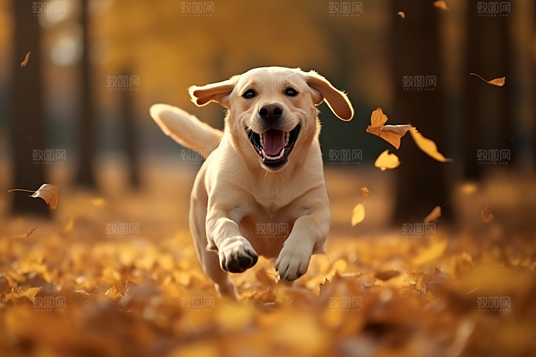 拉布拉多导盲犬伴侣摄影图