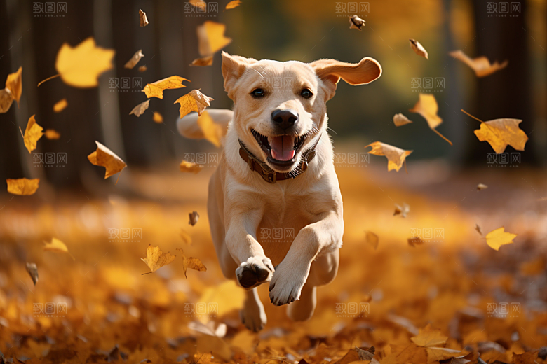 拉布拉多导盲犬伴侣摄影图