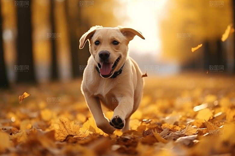 拉布拉多高清导盲犬摄影图
