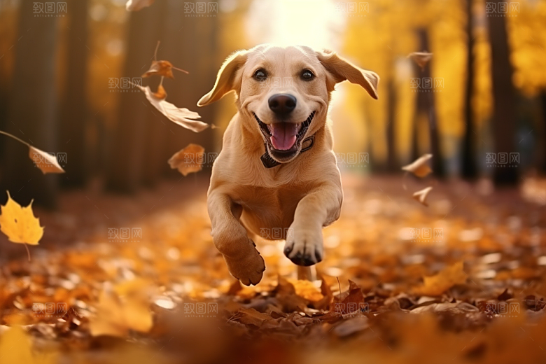拉布拉多高清导盲犬摄影图