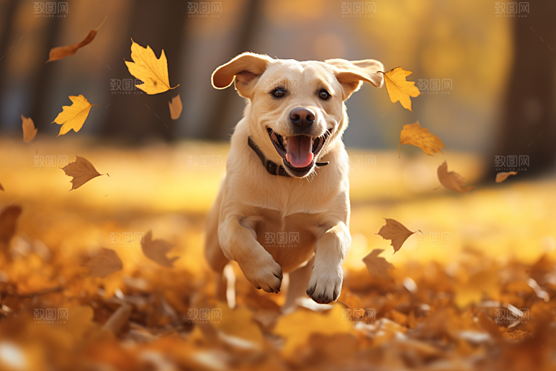 拉布拉多导盲犬伴侣摄影图