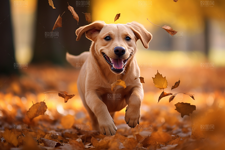 拉布拉多高清导盲犬摄影图