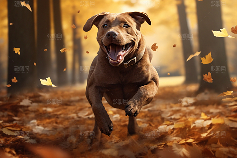 拉布拉多高清导盲犬摄影图