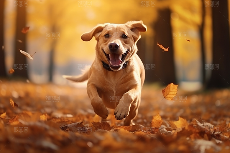 拉布拉多导盲犬高清摄影图