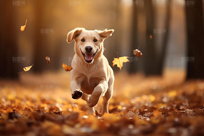 拉布拉多导盲犬高清摄影图