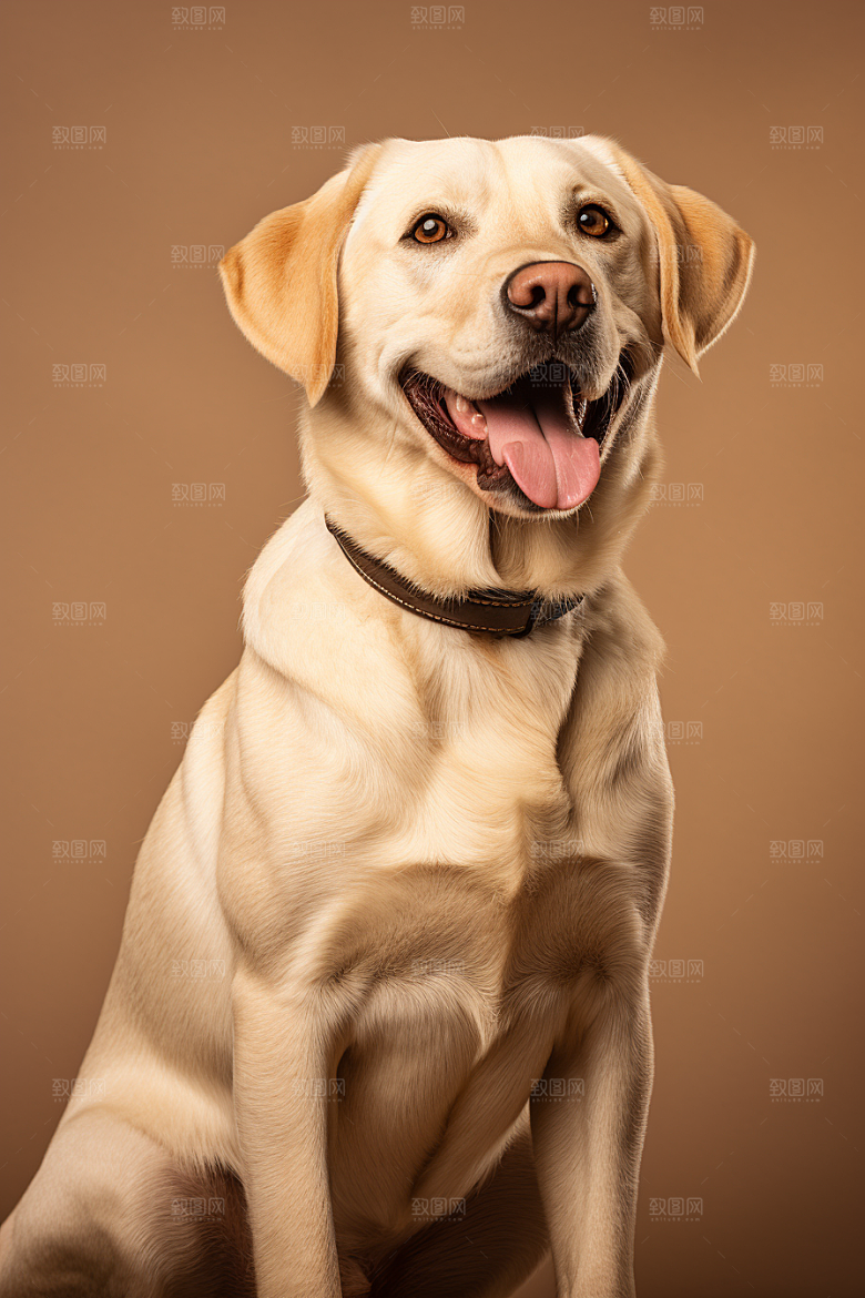 拉布拉多导盲犬高清摄影图