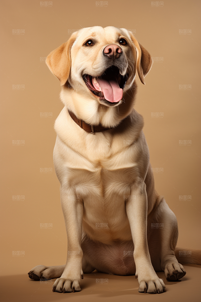 拉布拉多高清导盲犬摄影图