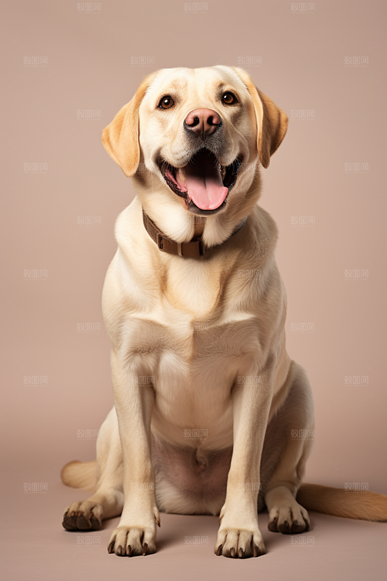 拉布拉多高清导盲犬摄影图