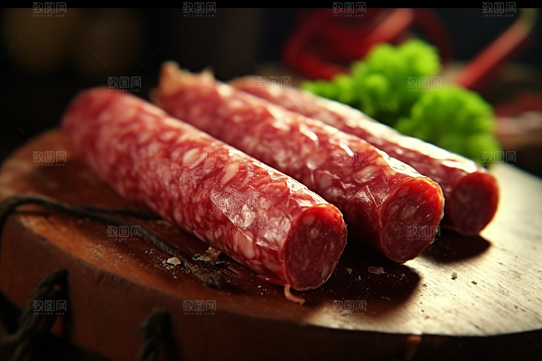 广式腊肠腊味高清摄影图