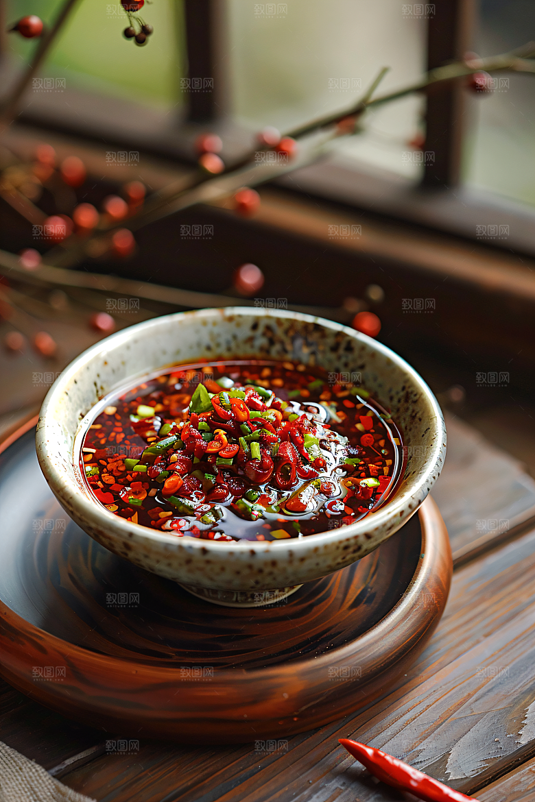 辣椒酱高清红辣椒摄影图