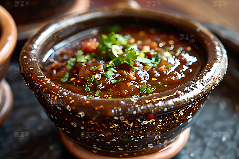 辣椒酱红辣椒美食摄影图