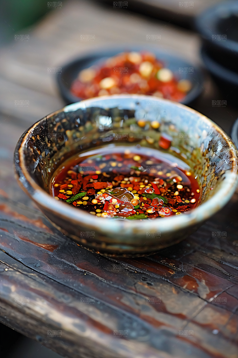 辣椒酱美食酱料摄影图