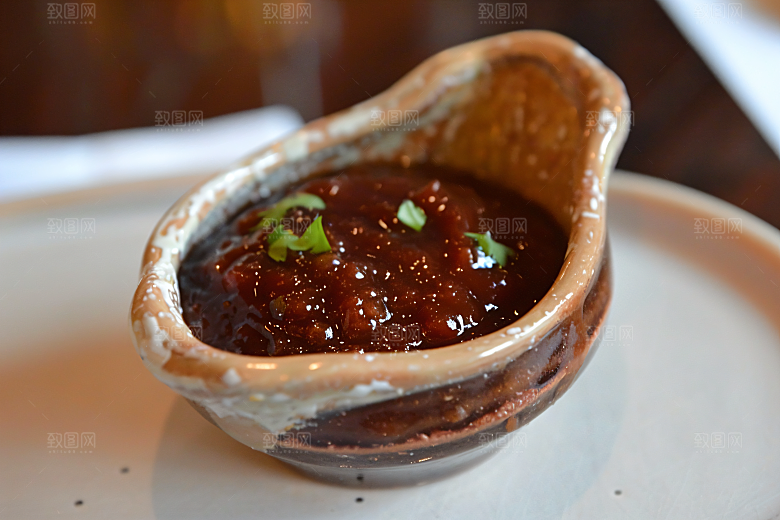 辣椒酱美食高清摄影图