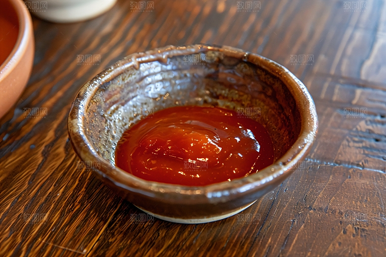 辣椒酱下饭酱料摄影图