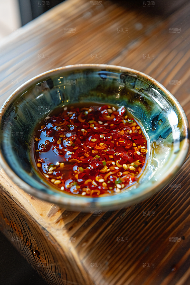 辣椒酱四川下饭摄影图