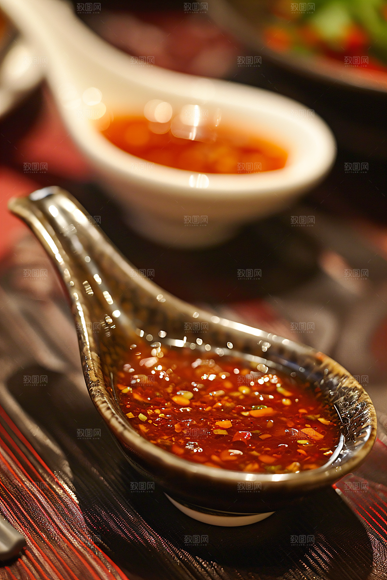 辣椒酱酱料美食摄影图