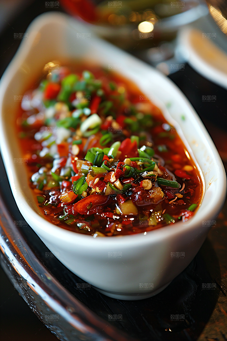 辣椒酱酱料香辣摄影图