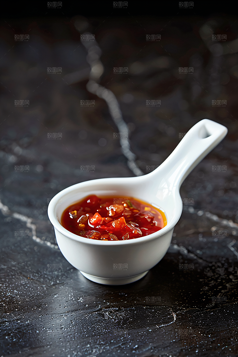 辣椒酱美食美味摄影图