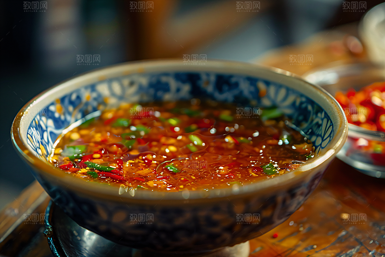 辣椒酱美食下饭摄影图