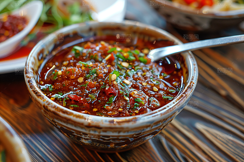 辣椒酱调味料红辣椒摄影图