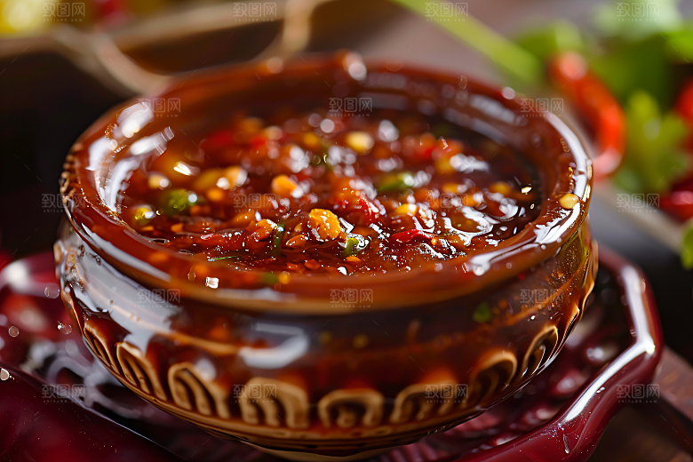 辣椒酱美食美味摄影图