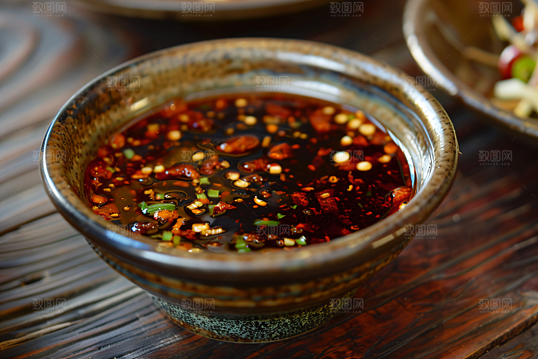 辣椒酱四川香辣摄影图