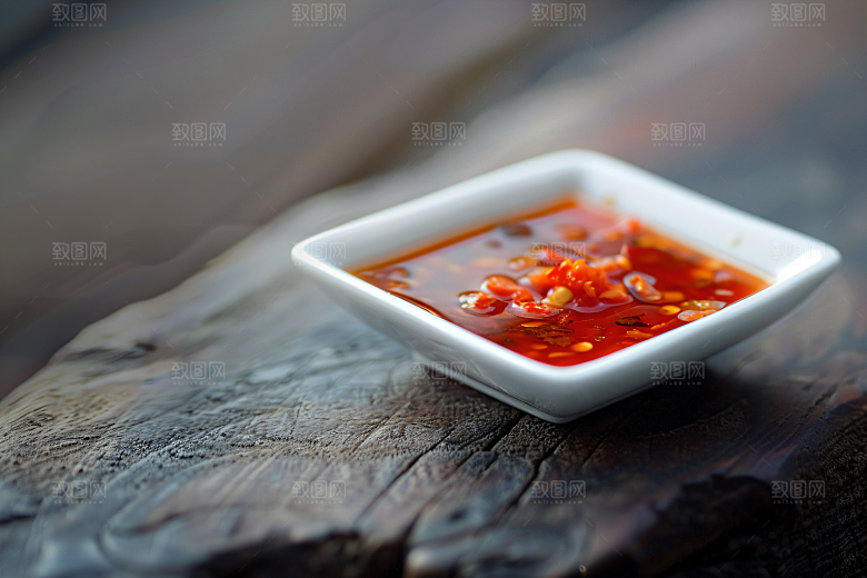 辣椒酱下饭酱料摄影图