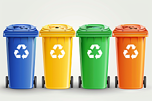 垃圾分类可持续发展绿色素材