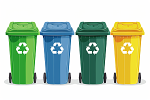 垃圾分类可持续发展环保素材