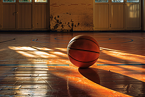 篮球体育体育课素材