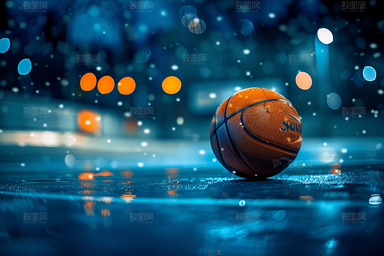 篮球NBA球类运动素材