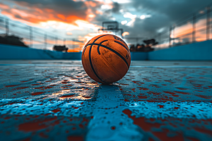 篮球NBA体育课素材