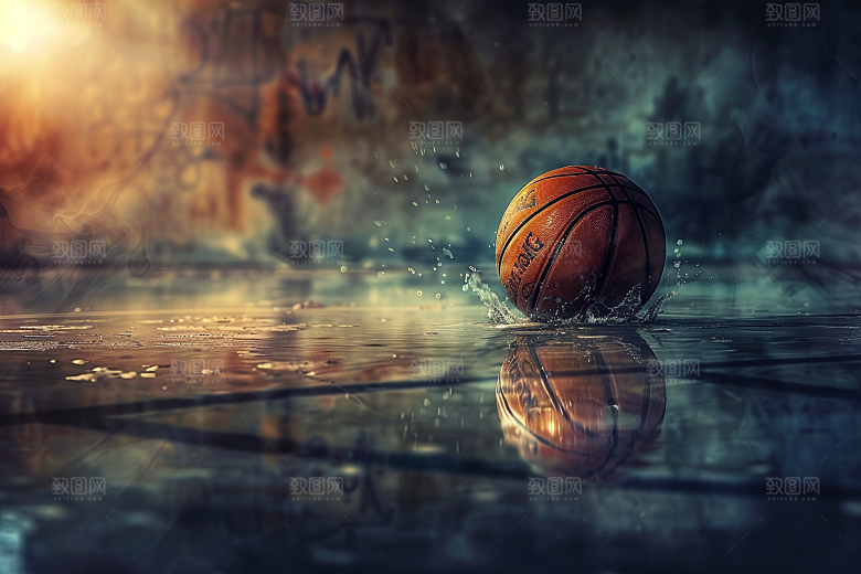 篮球NBA球类运动素材