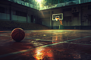篮球高清锻炼素材