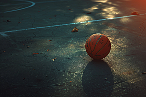 篮球锻炼体育课素材