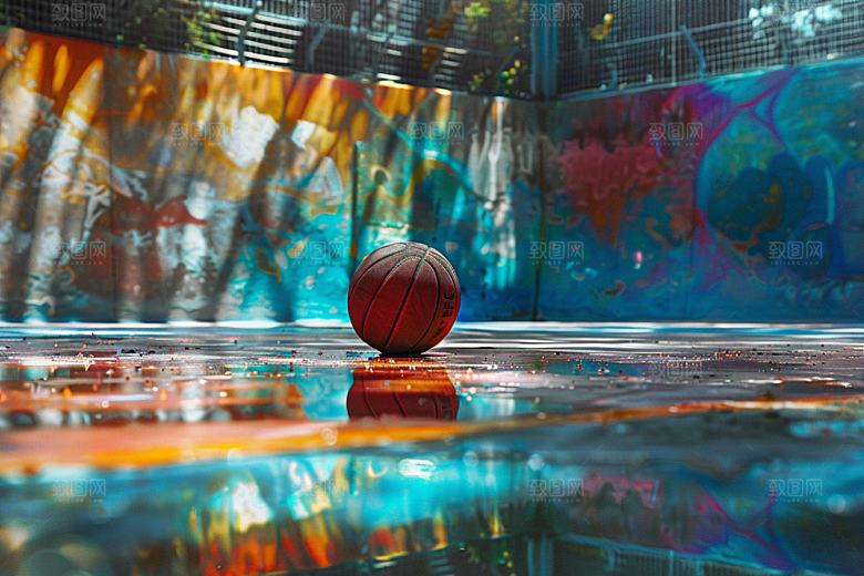 篮球健身场景素材
