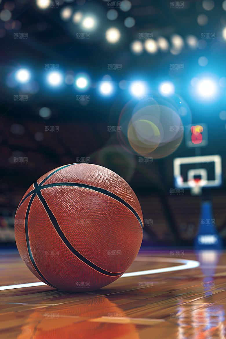 篮球NBA球类运动素材