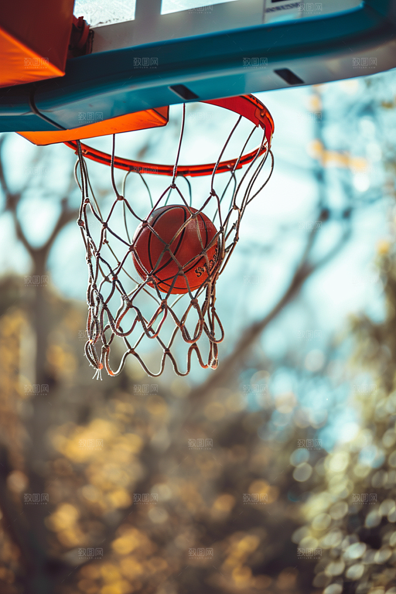 篮球NBA篮球场素材