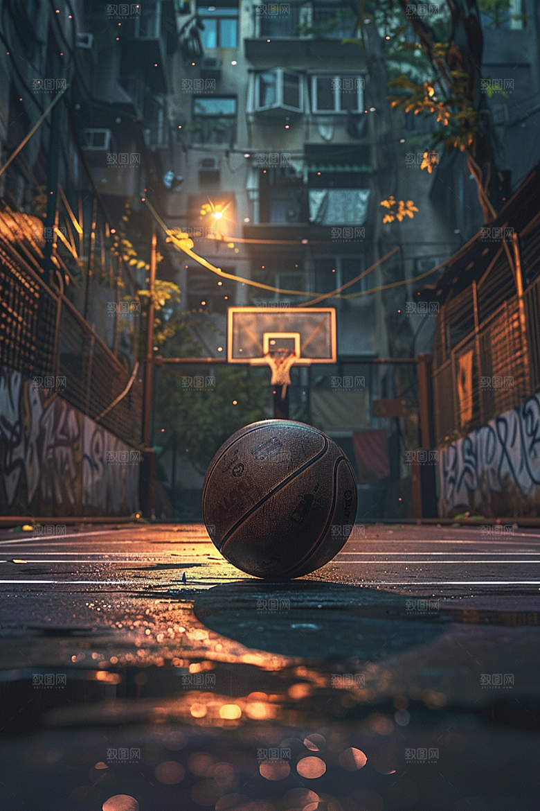 篮球NBA健身素材
